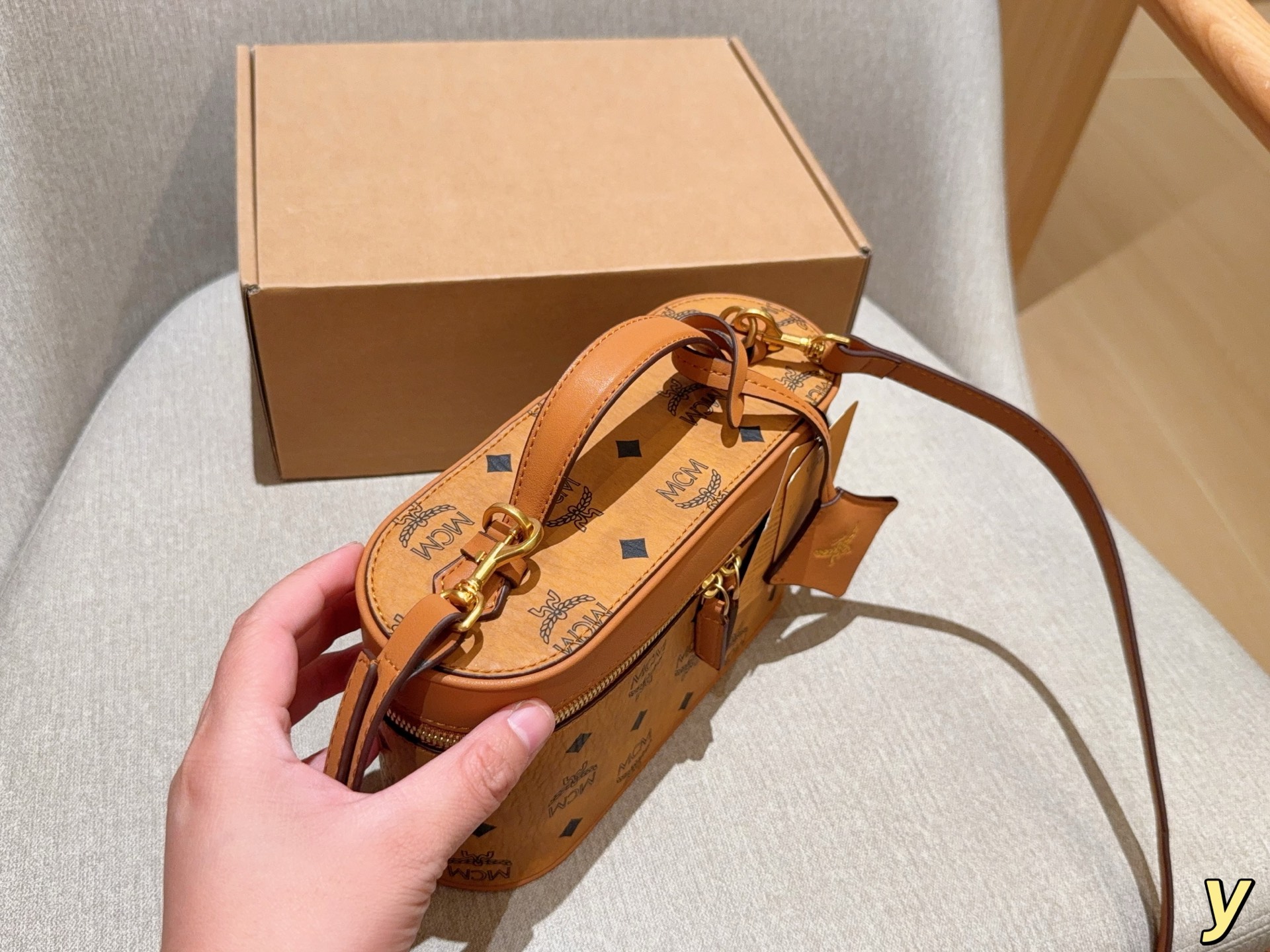 MCM taske Klassisk kosmetiktaske box taske — photo 7