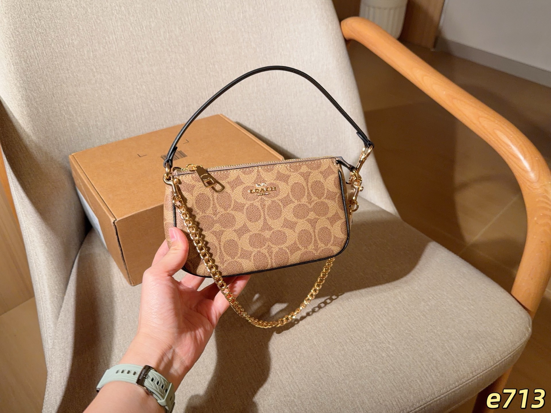 Bolsa COACH entrenador/bolsa Coach mahjong — photo 9