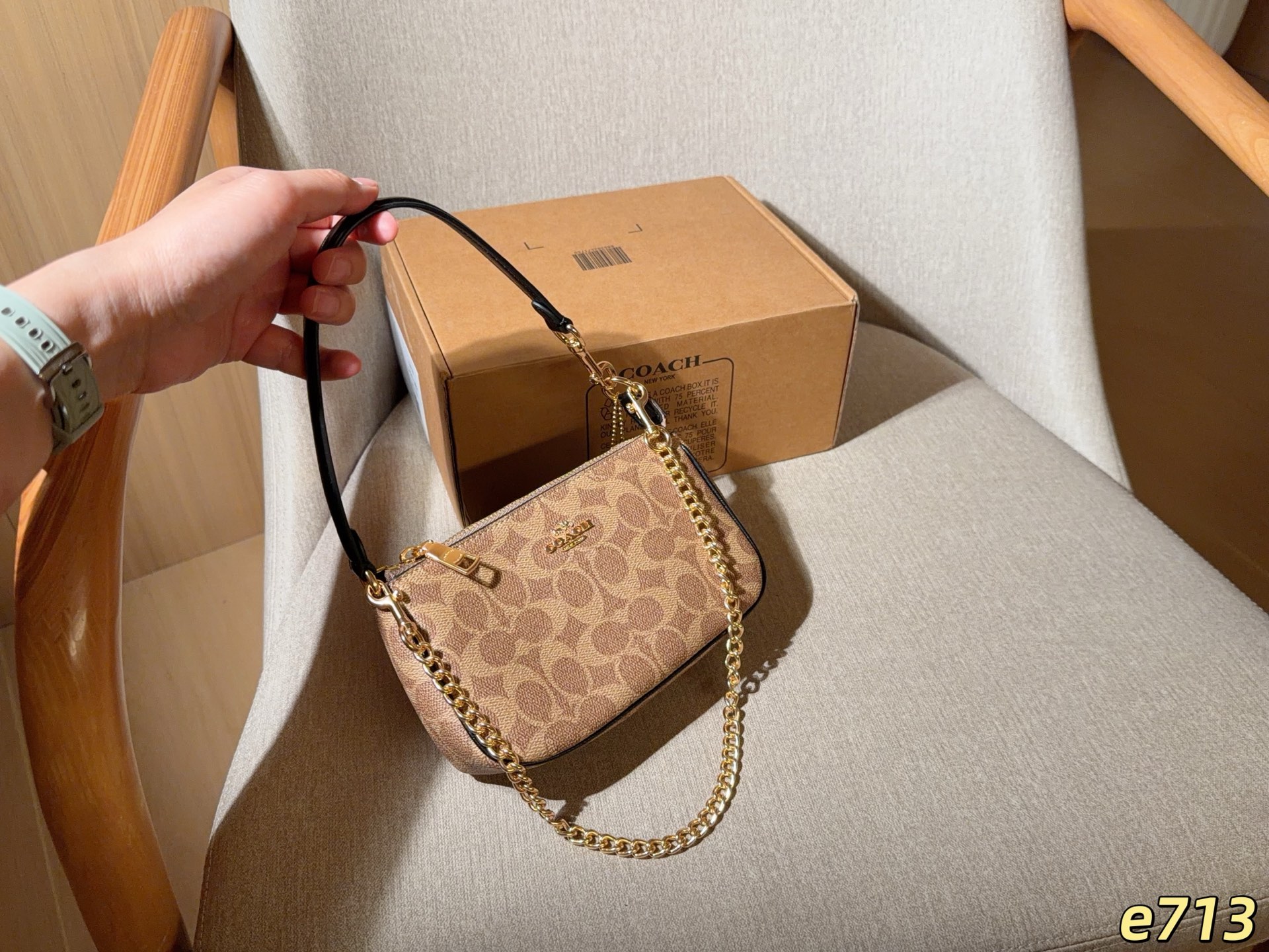 Bolsa COACH entrenador/bolsa Coach mahjong — photo 8