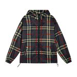 Buy Best High-Quality
 Burberry Best
 Clothing Coats & Jackets Yellow Lattice Hooded Top