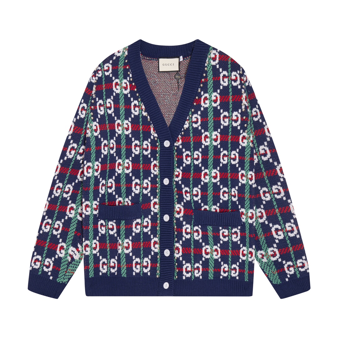 Gucci qualité du miroir
 Vêtements Cardigans Sweatshirts Bleu