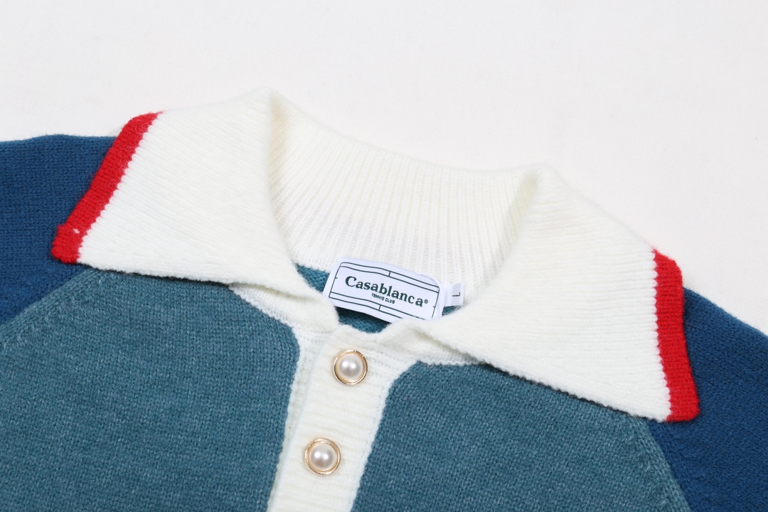New Fall/Winter DB Sweaters in Light Blue and Deep Blue, Multiple Sizes Available - 图片 5