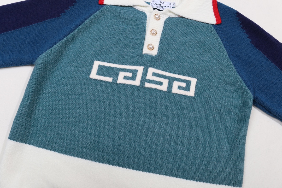 New Fall/Winter DB Sweaters in Light Blue and Deep Blue, Multiple Sizes Available - 图片 9