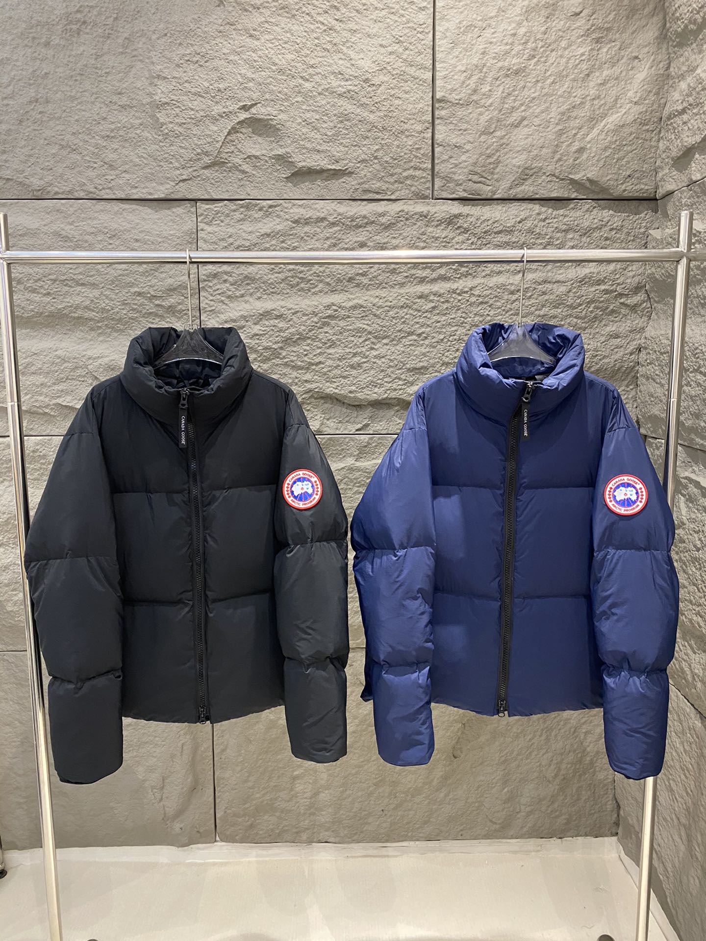 Canada Goose Buy Clothing Coats & Jackets Down Jacket Black Blue Navy White Unisex Duck Down Fashion