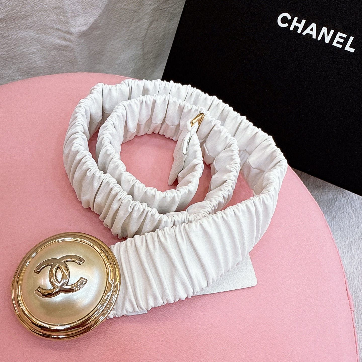 Chanel Style Leather Women's Belts Lookbook Reference image 2