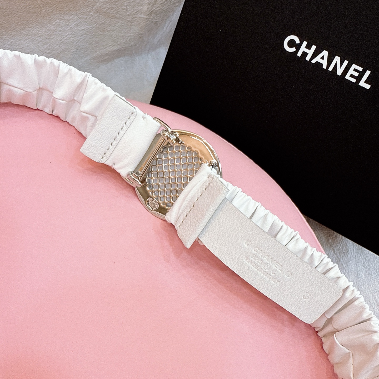 CHANEL belt chanel cc logo 3.0cm — photo 2