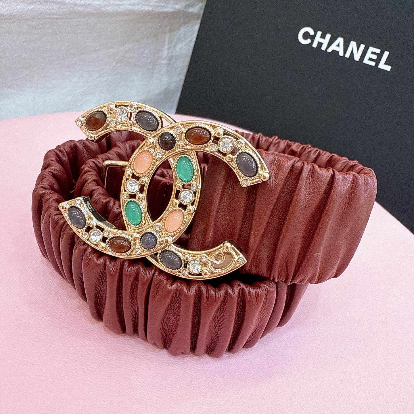 Chanel Style Leather Women's Belts Lookbook Reference image 2