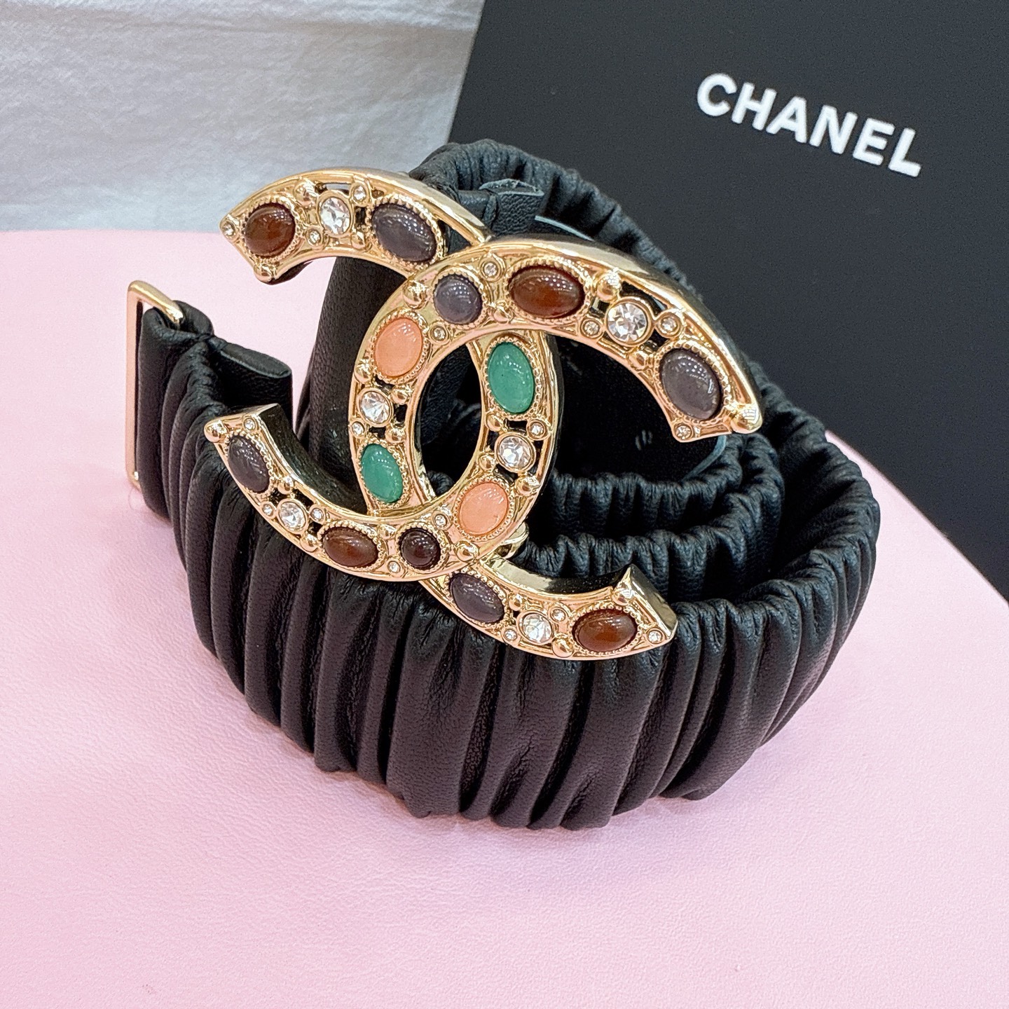 Chanel Style Leather Women's Belts Lookbook Reference image 1