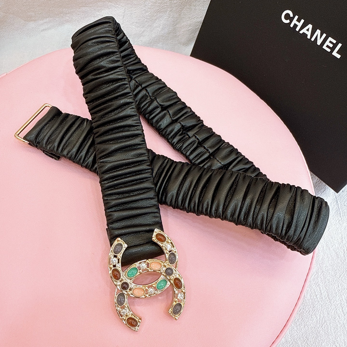 Chanel Style Leather Women's Belts Lookbook Reference image 2