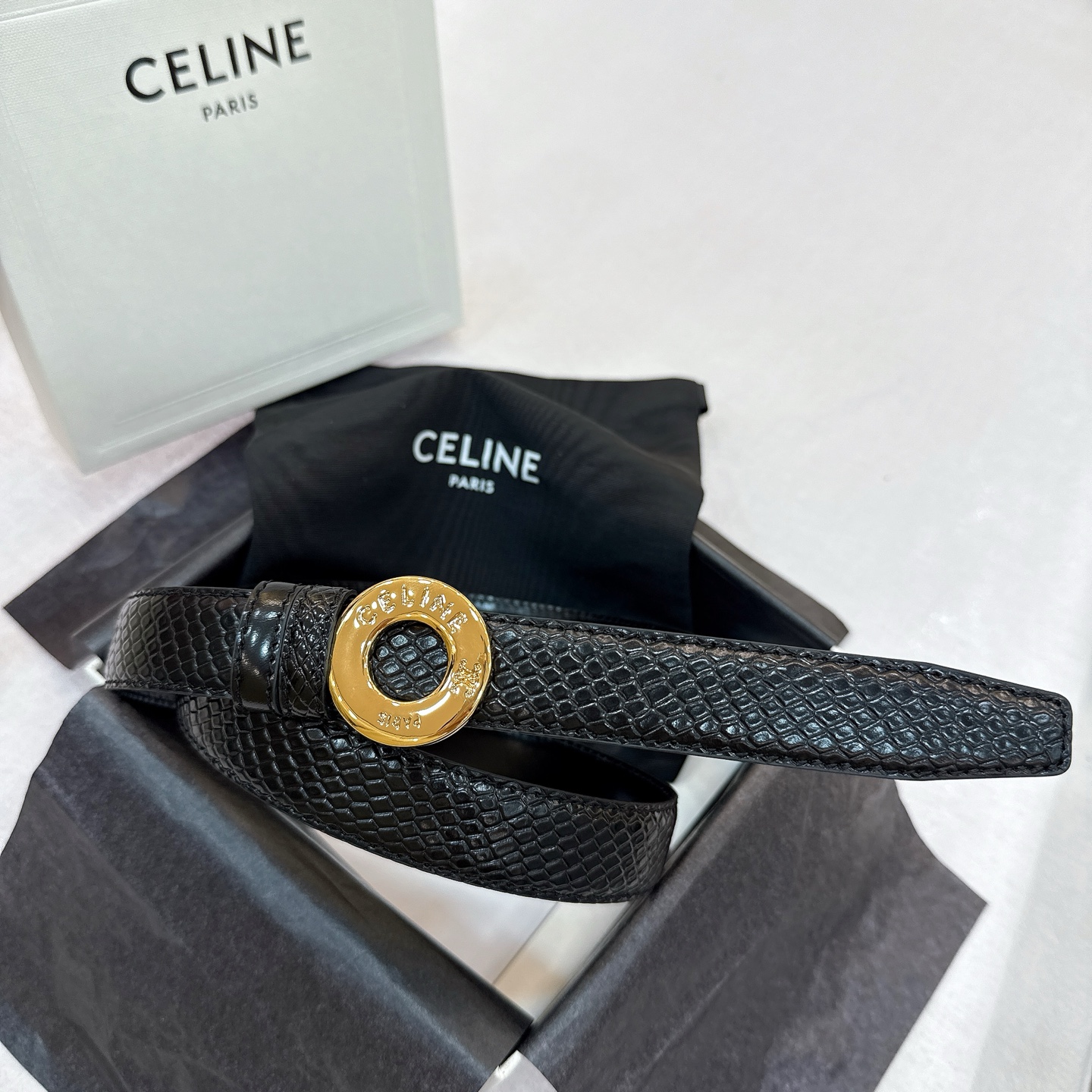 CELINE belt Celine TRIOMPHE ！ — photo 3