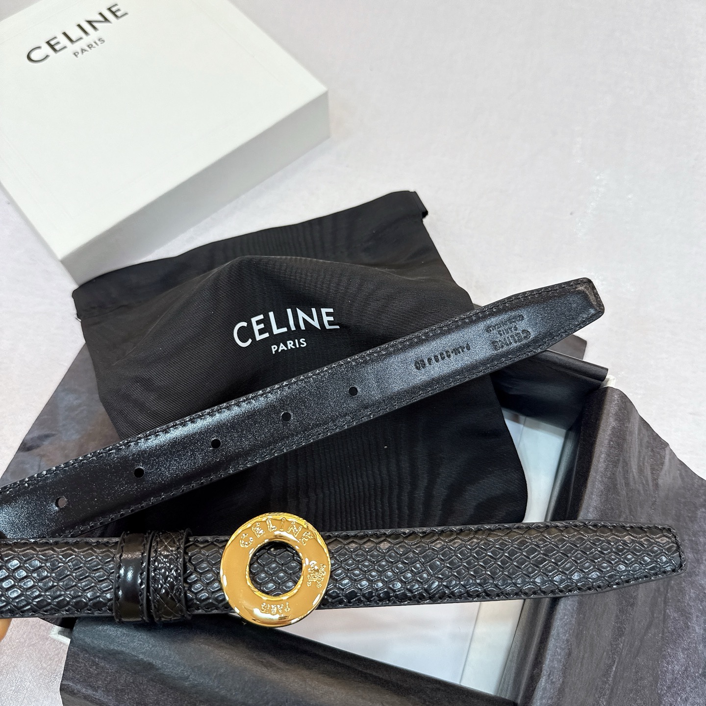 CELINE belt Celine TRIOMPHE ！ — photo 2