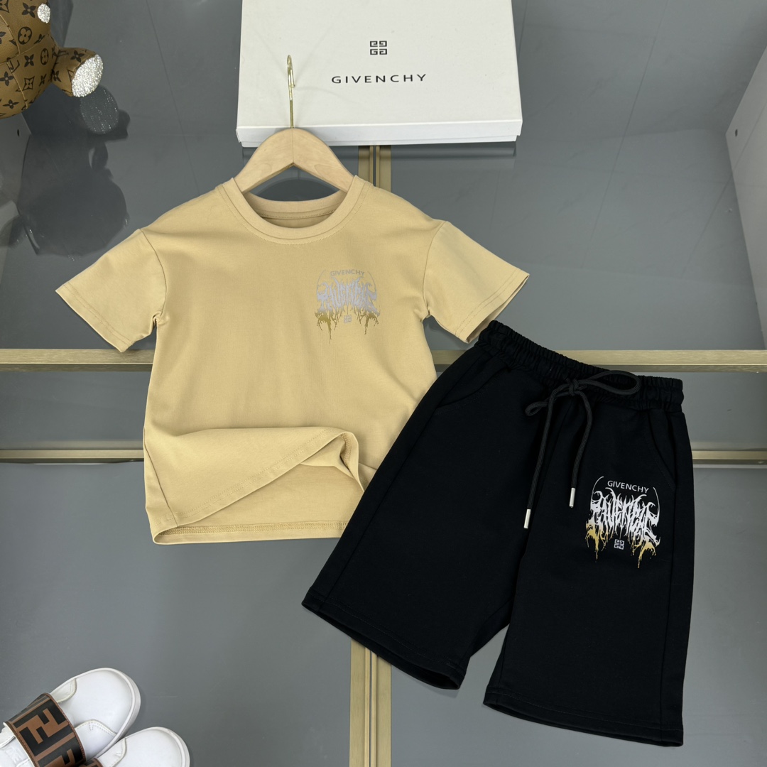 2025 Summer High-Level Kids T-Suits: Fashionable, Comfortable, Unisex, Various Sizes - 图片 2