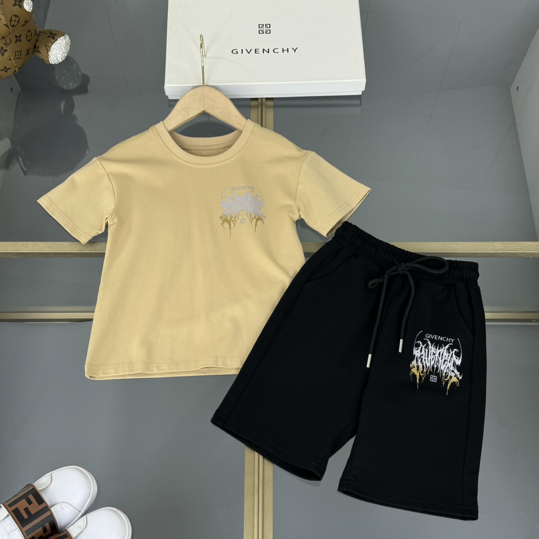 2025 Summer High-Level Kids T-Suits: Fashionable, Comfortable, Unisex, Various Sizes