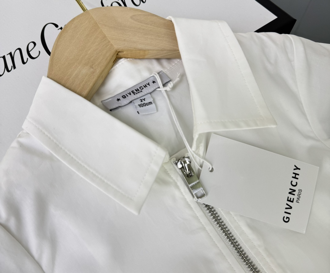 2025SS High-Standing Girls’ Cotton Dress @Giv*: Foreign Trade Quality, Stylish, Sizes 100-150 - 图片 3