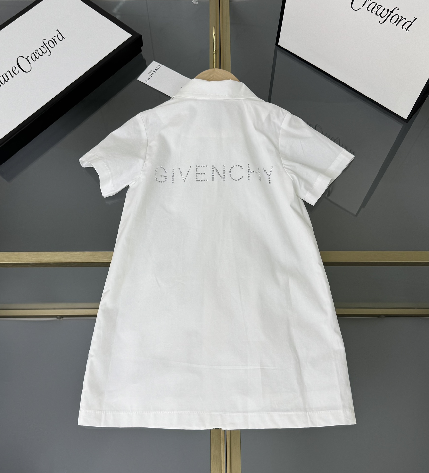 2025SS High-Standing Girls’ Cotton Dress @Giv*: Foreign Trade Quality, Stylish, Sizes 100-150 - 图片 9