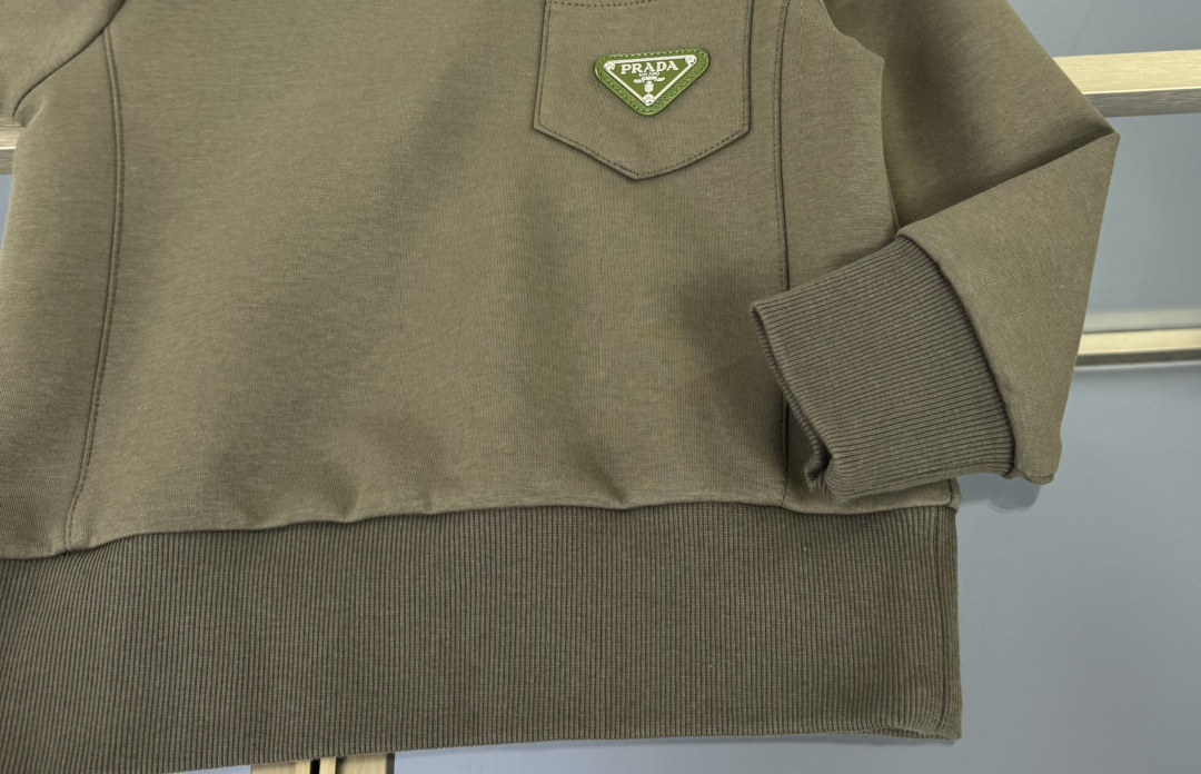 Prada Kids' Athleisure Set: Cotton Hoodie & Pants, Sizes 110-160 6 i1755166127 2348 8