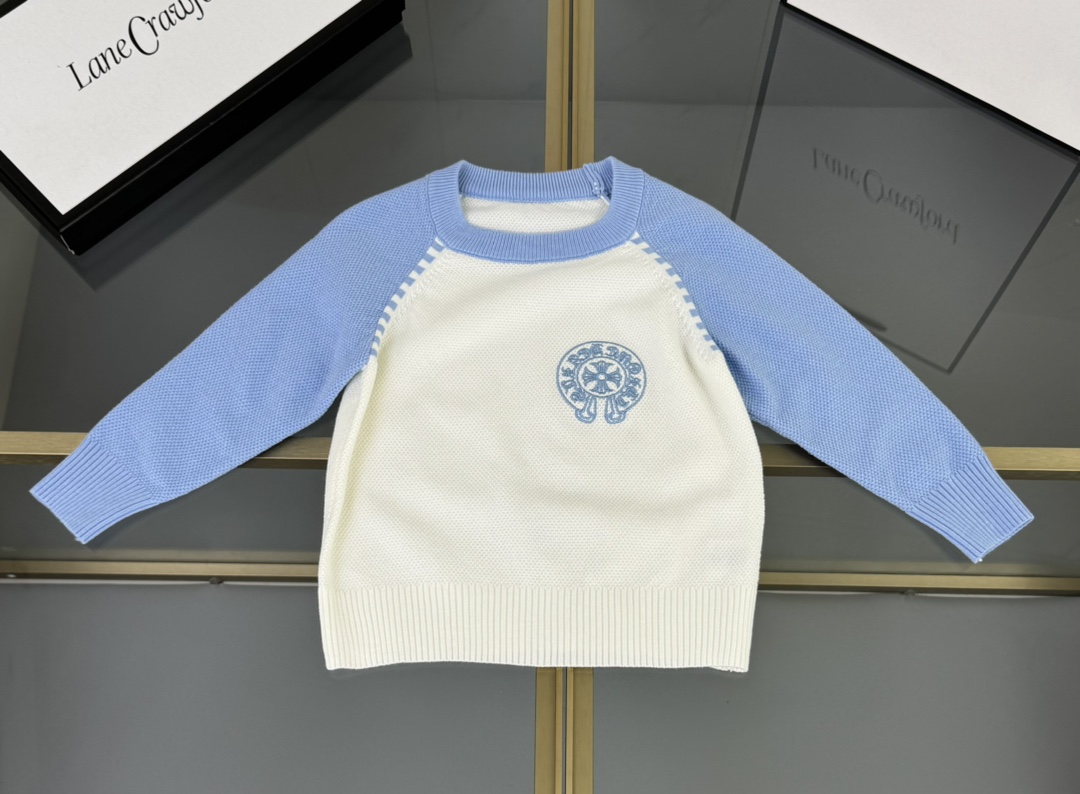Chrome Hearts Gebreide Trui voor Kinderen - Stijlvol en Comfortabel