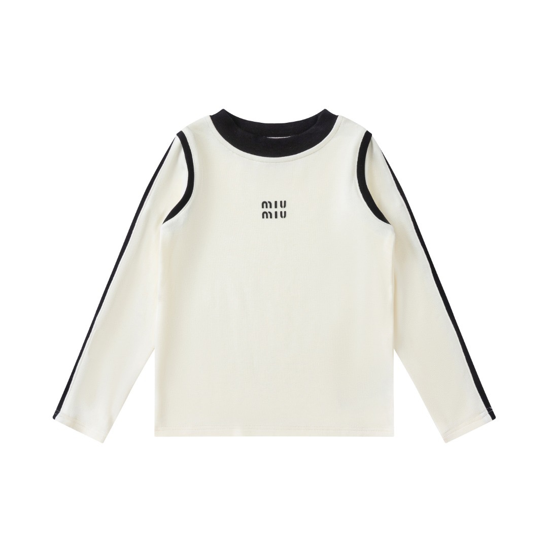Nueva colección de ropa infantil 26... N.º: C2600201, ¥118 sin descuento, tallas: 100-165, Camiseta de manga larga de a…