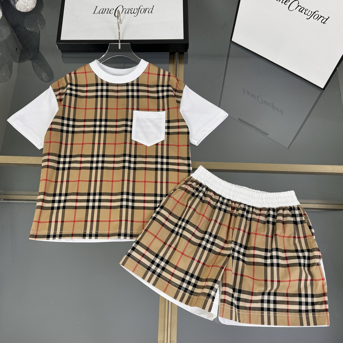 Nueva ropa infantil para 26... ¥158 sin descuento, tallas: 100-150, envío inmediato. 2026 SS @BB*R conjunto de alta cos…