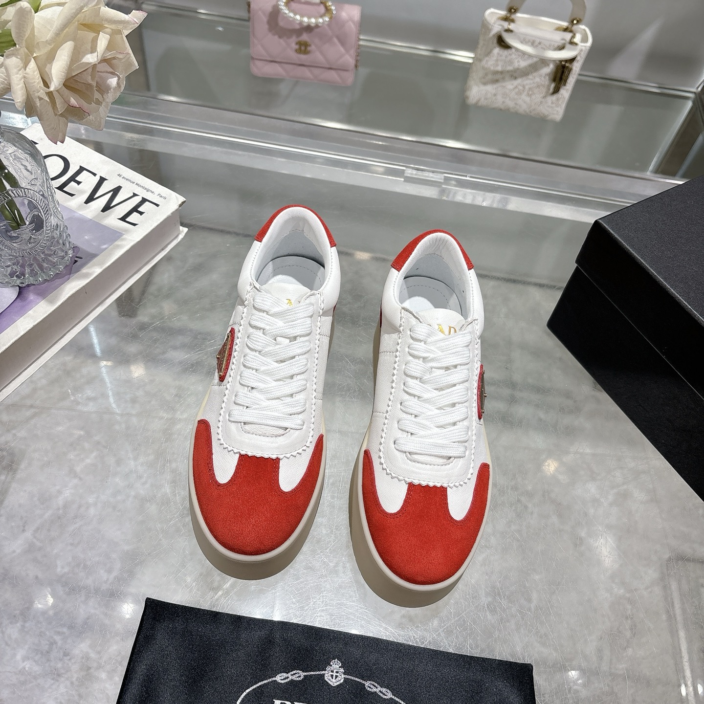 Prada Women's Leather Platform Sneakers Casual Shoes Size 35-40 3 i1741811431183 2560 0 0