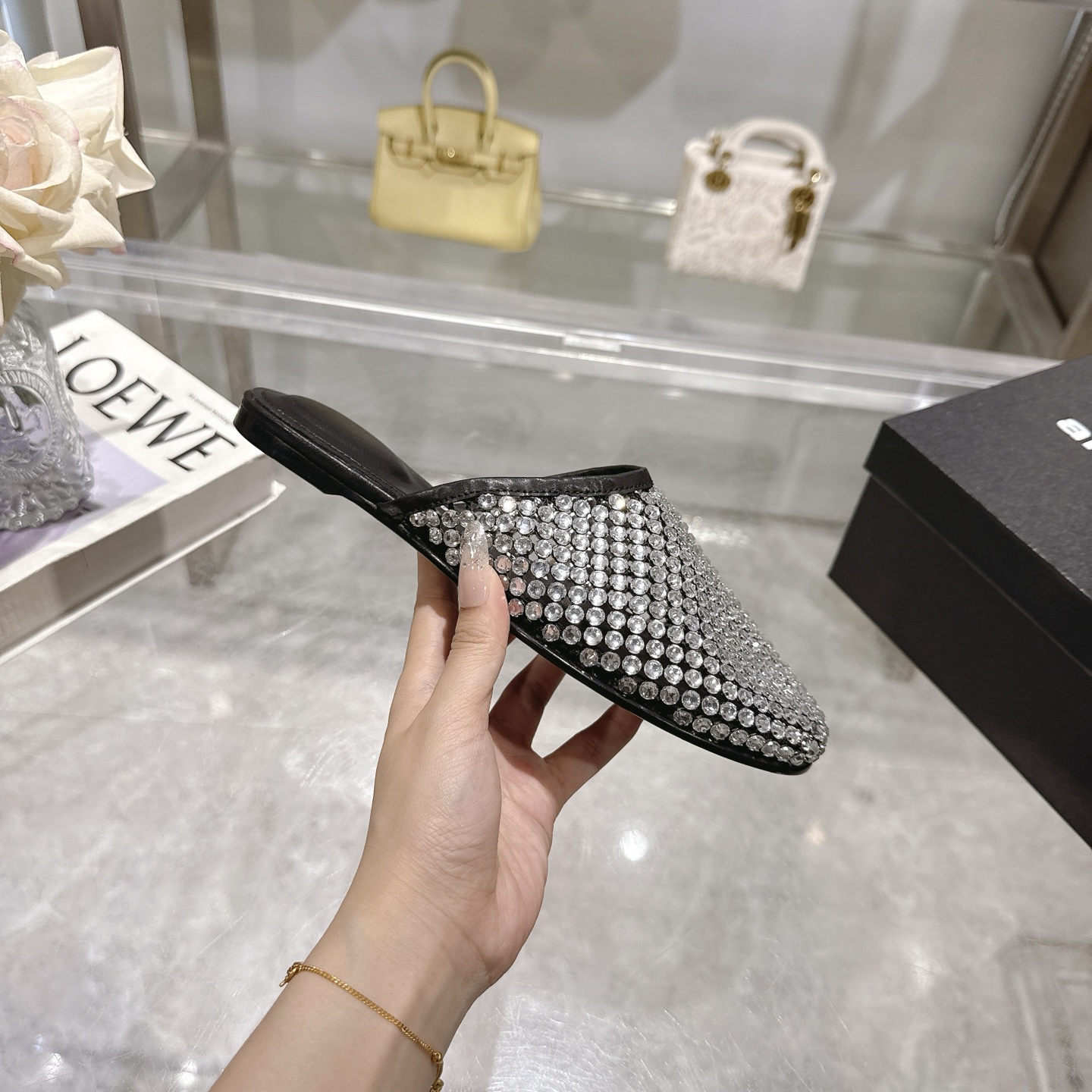 Alexander Wang Rhinestone Mesh Pointed Toe Mules 7 i1743317776104 6244 0 5