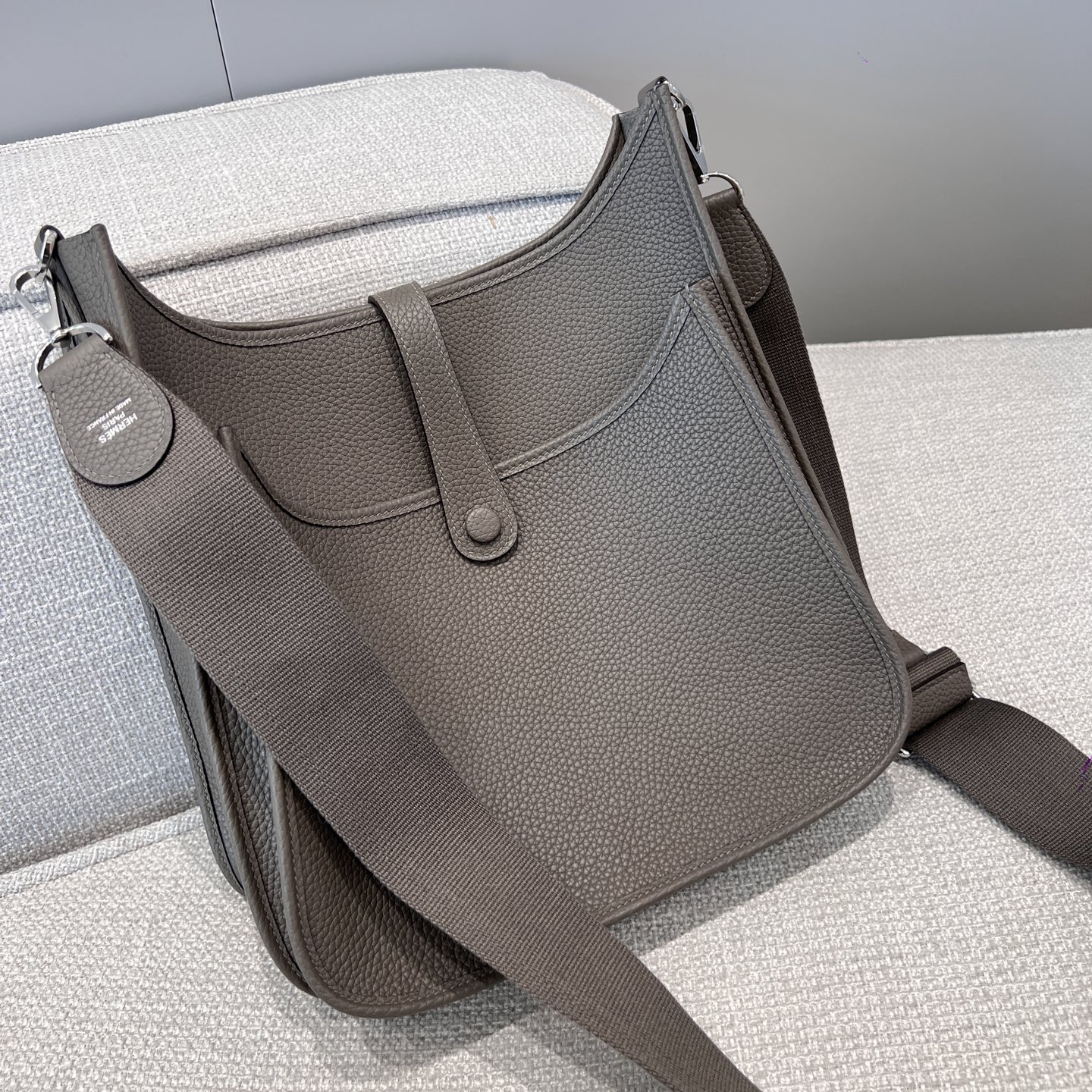 Hermes Style Grey Bag Lookbook Reference image 2