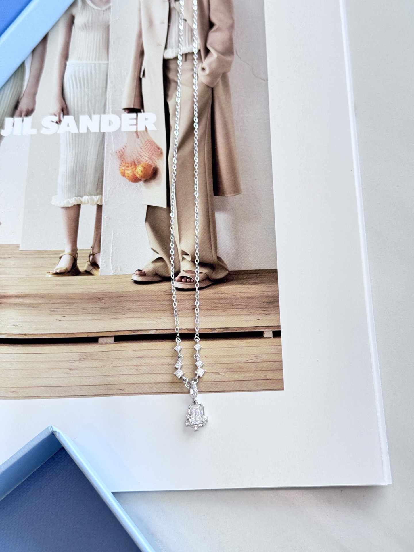 HEFANG Nebula Sugar Cube Necklace - Comprehensive 6