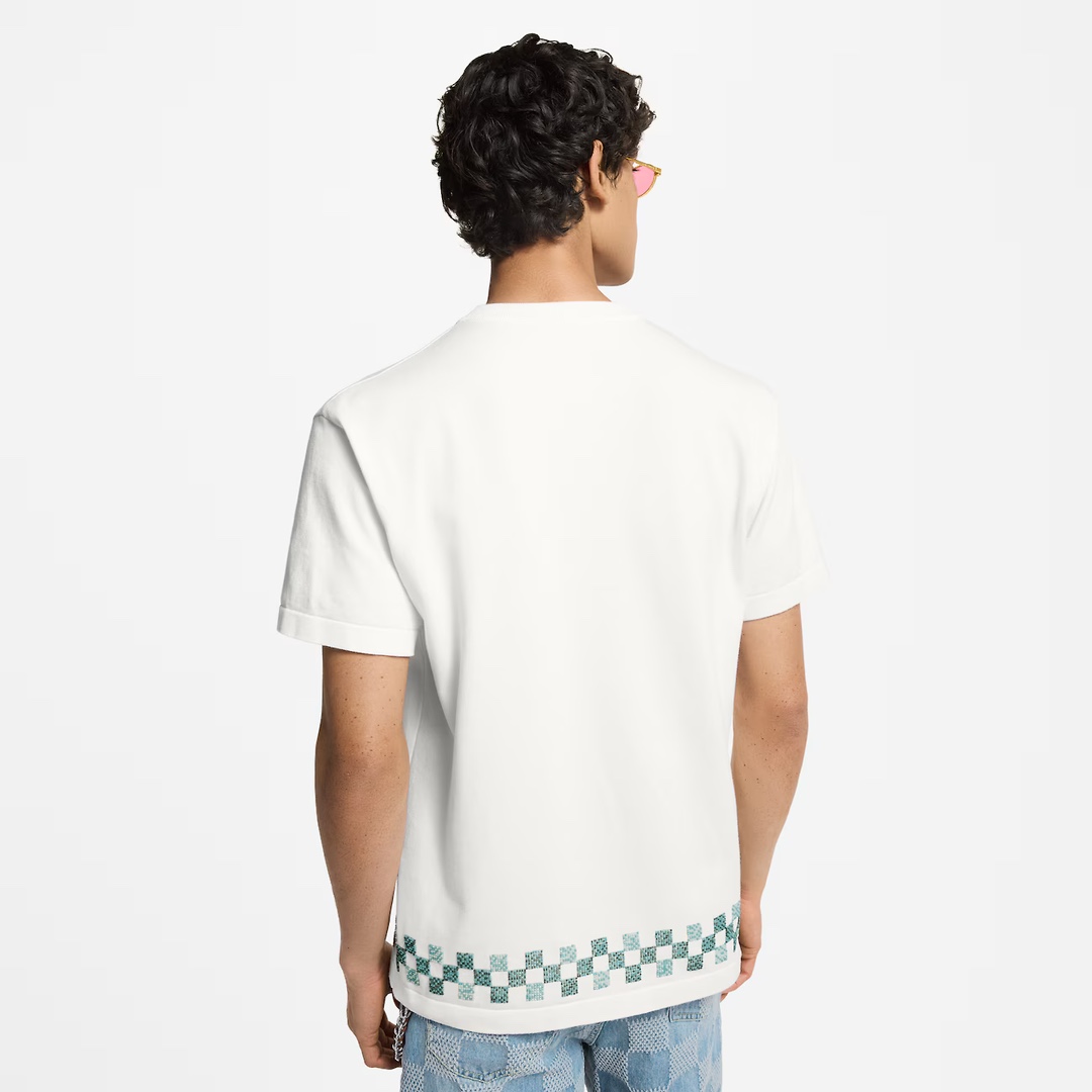 Louis Vuitton Crewneck Print T-Shirt | Short Sleeve Top 4 i1749451778 1408 2