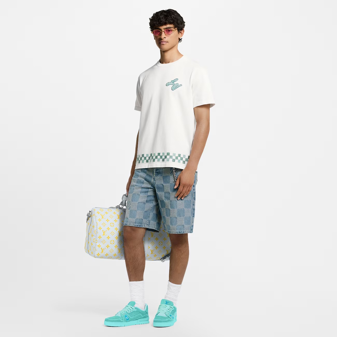 Louis Vuitton Crewneck Print T-Shirt | Short Sleeve Top 3 i1749451778 2466 3