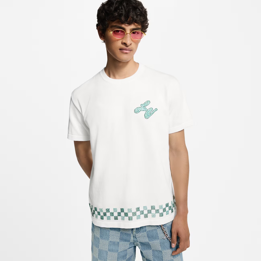 Louis Vuitton Crewneck Print T-Shirt | Short Sleeve Top 5 i1749451778 7857 1