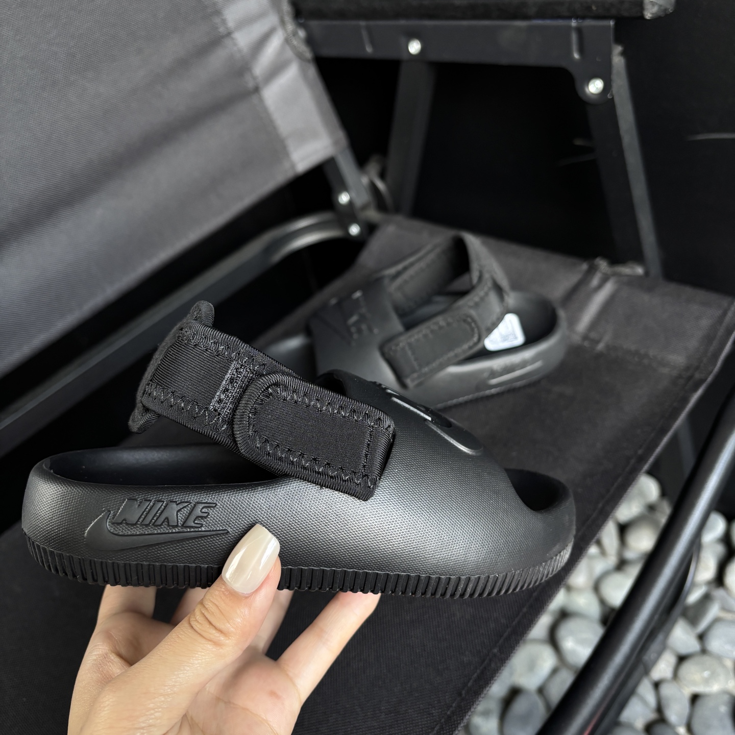 图片[2]-🌟Nike夏季露趾魔术贴两穿凉鞋 采用双开魔术贴设计 方便宝贝穿脱✅后跟走线工整，细节🈵🈵 两穿设计，水上娱乐更方便 尺码22-35-选品中心