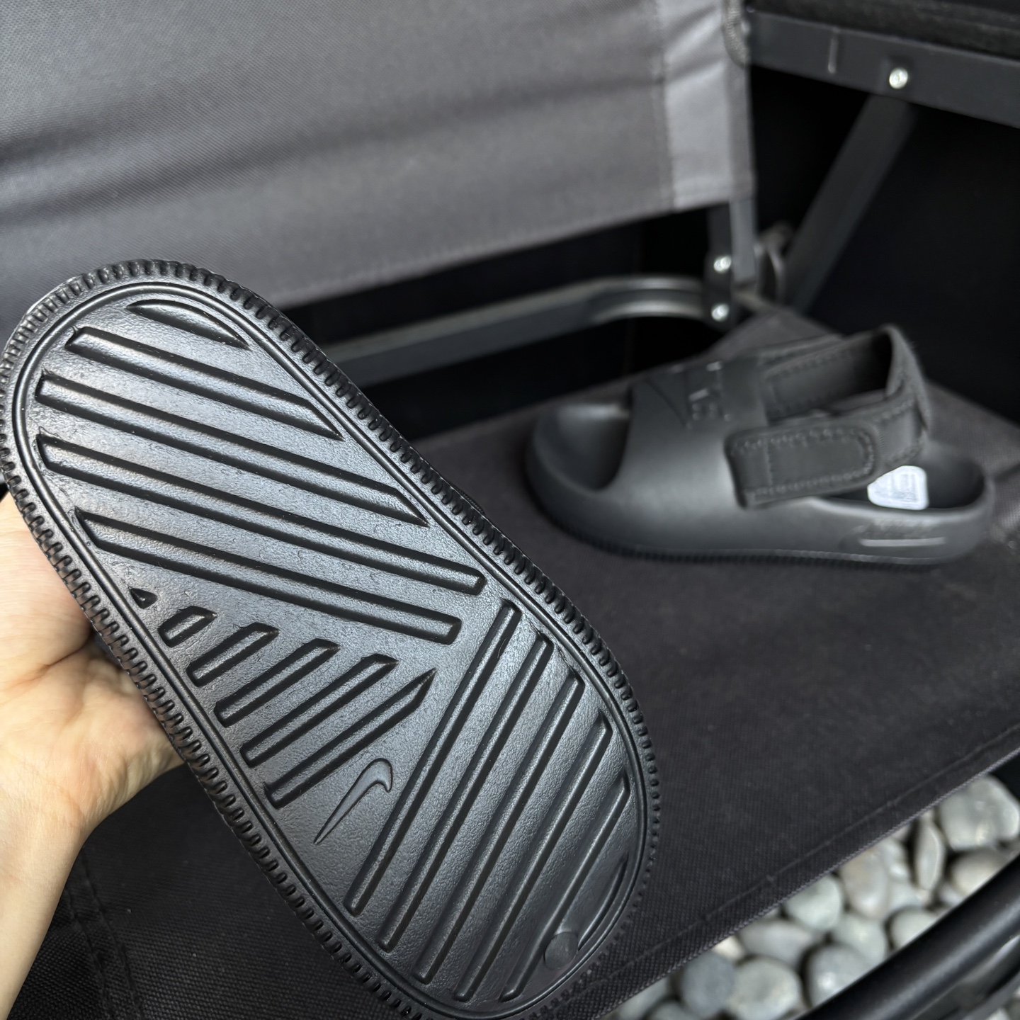 图片[4]-🌟Nike夏季露趾魔术贴两穿凉鞋 采用双开魔术贴设计 方便宝贝穿脱✅后跟走线工整，细节🈵🈵 两穿设计，水上娱乐更方便 尺码22-35-选品中心