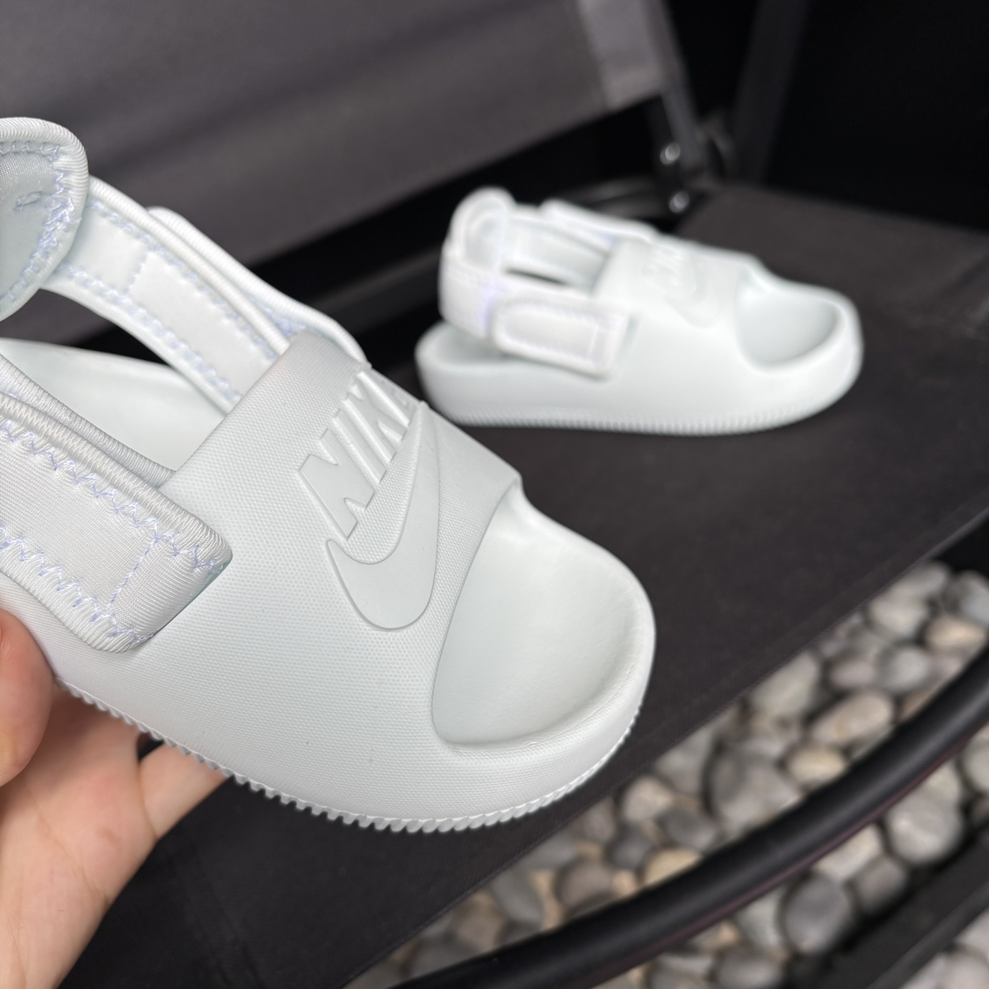 图片[7]-🌟Nike夏季露趾魔术贴两穿凉鞋 采用双开魔术贴设计 方便宝贝穿脱✅后跟走线工整，细节🈵🈵 两穿设计，水上娱乐更方便 尺码22-35-选品中心