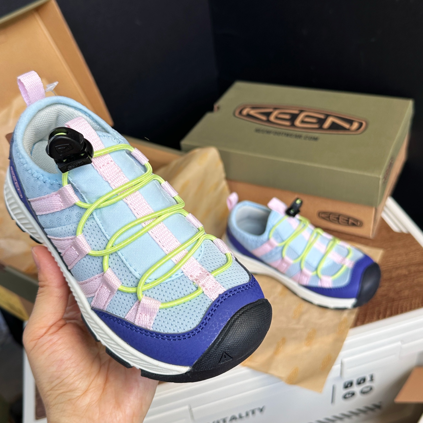 图片[7]-📷原图无滤镜实拍 ＿KEEN科恩 粉紫细节图🔍-选品中心