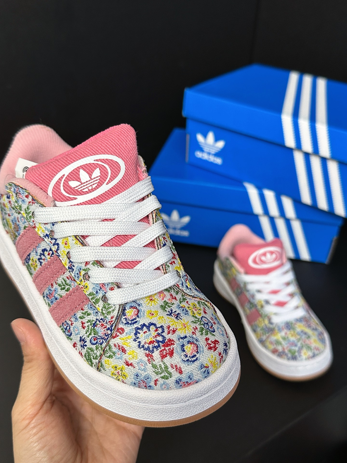 图片[5]-📷实拍细节图 ＿粉色小碎花🌸· 甜美系：粉色款+白色纱裙+牛仔外套，秒变迪士尼在逃公主！-选品中心