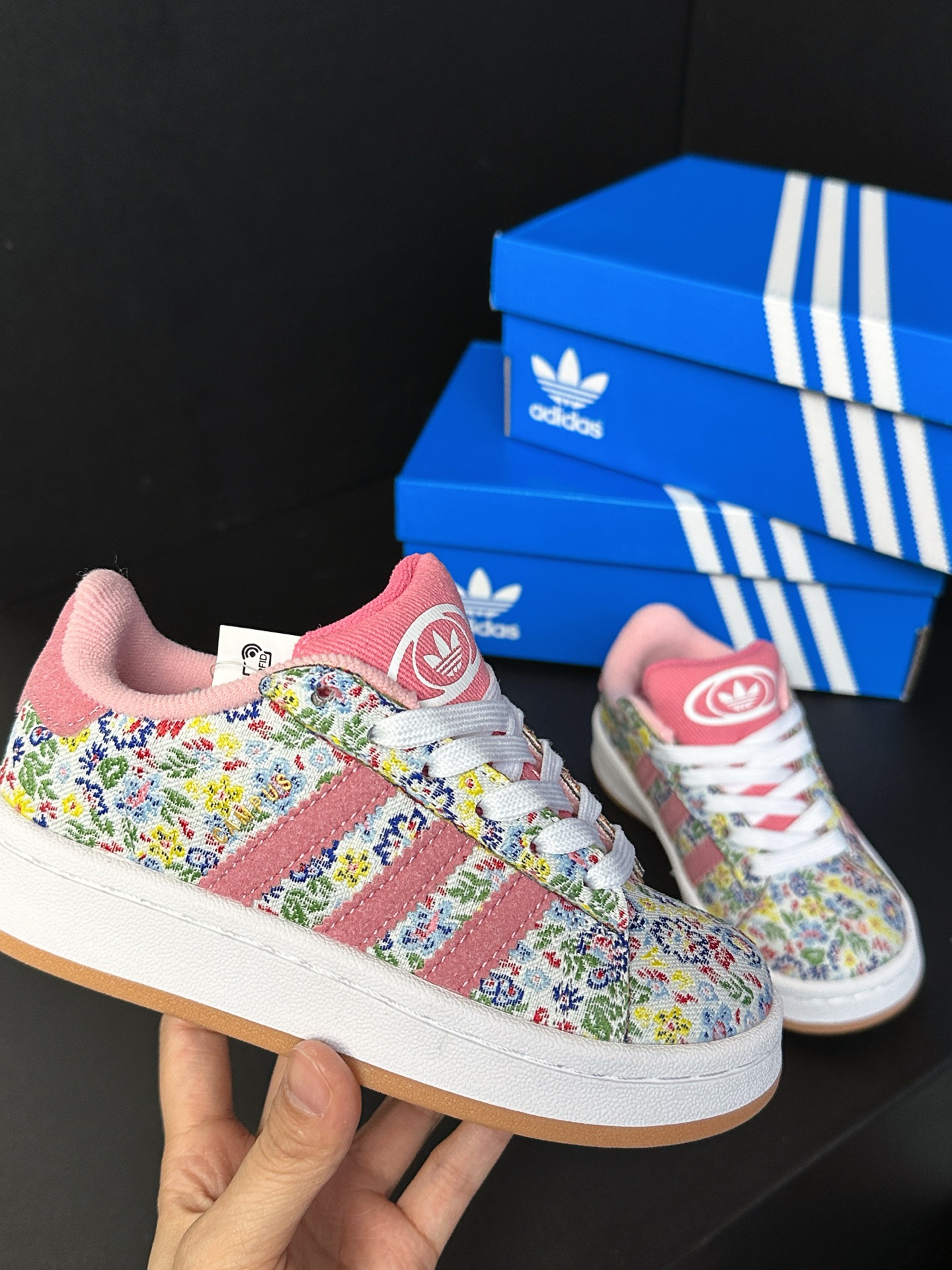 图片[3]-📷实拍细节图 ＿粉色小碎花🌸· 甜美系：粉色款+白色纱裙+牛仔外套，秒变迪士尼在逃公主！-选品中心