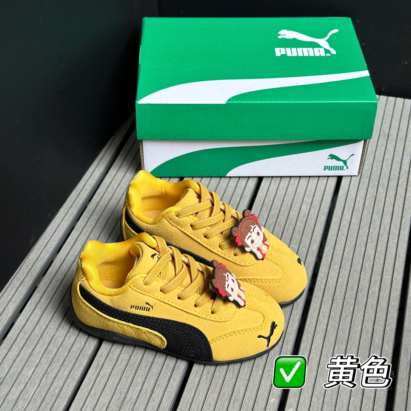 图片[5]-✔️彪马赛车风儿童鞋鞋带款＿下单图， ⚠️⚠️下单注意❗❗ 22码-27码默认【伸缩带款 28码-37码默认【系鞋带款-选品中心