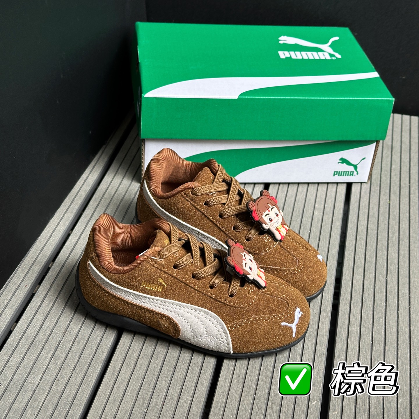 图片[2]-✔️彪马赛车风儿童鞋鞋带款＿下单图， ⚠️⚠️下单注意❗❗ 22码-27码默认【伸缩带款 28码-37码默认【系鞋带款-选品中心