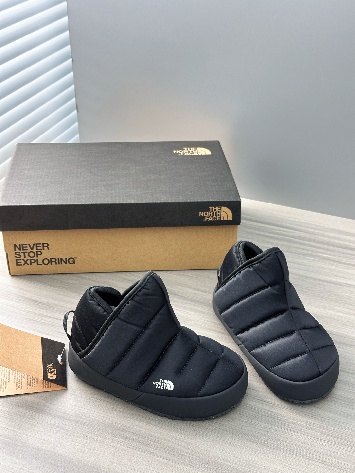 图片[9]-📷实拍细节–原相机直出原图 独家北面高帮新款，经典黑色🖤，永远经典的配色，随便搭配任何裤子，回头率拉满💯-选品中心