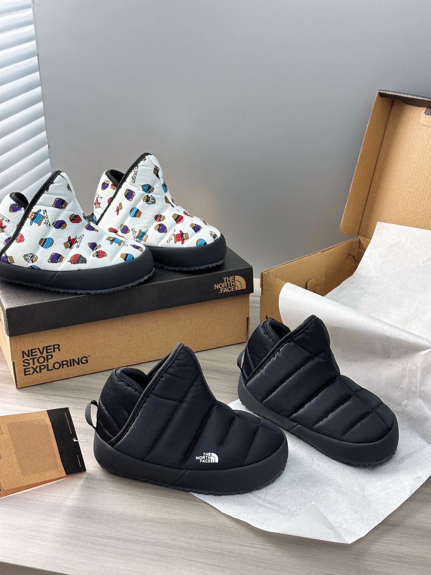 图片[5]-北面高帮面包鞋 独家北面高帮新款，经典黑色🖤，永远经典的配色，随便搭配任何裤子，回头率拉满💯-选品中心