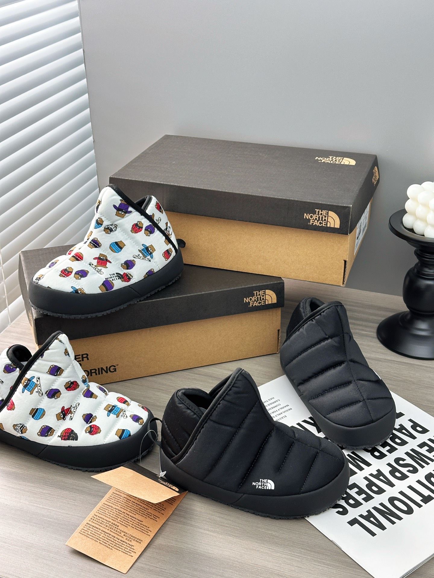 图片[4]-北面高帮面包鞋 独家北面高帮新款，经典黑色🖤，永远经典的配色，随便搭配任何裤子，回头率拉满💯-选品中心