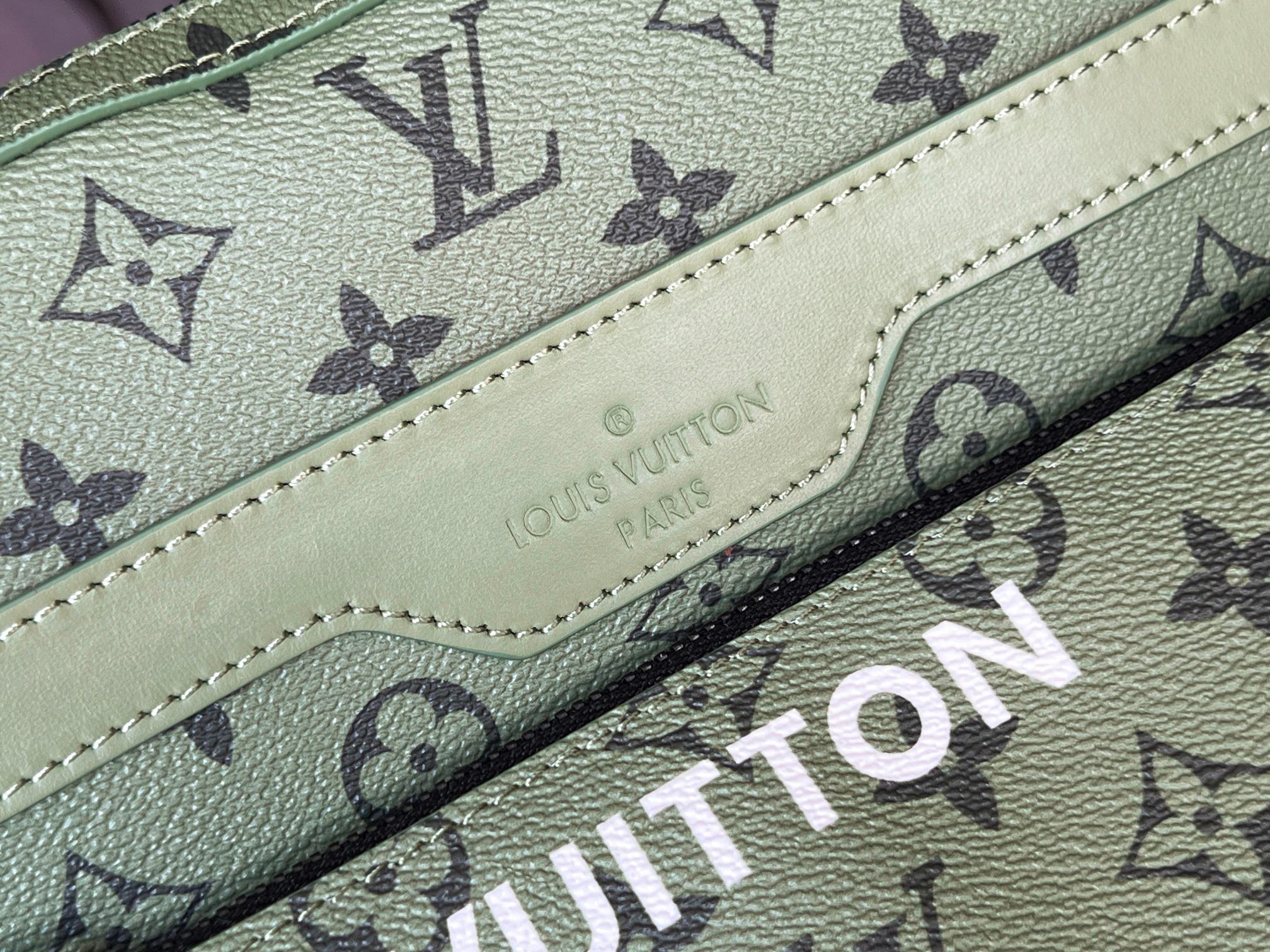 NO:199151,Original single-quality model 23783 green three-piece set Trio postman bag, more details..., LV [top original list], louis vuitton19860909原单品质型号23783绿色三件套本款 Trio 邮差包,更多细节……,LV【顶级原单】,louis vuitton,Bag