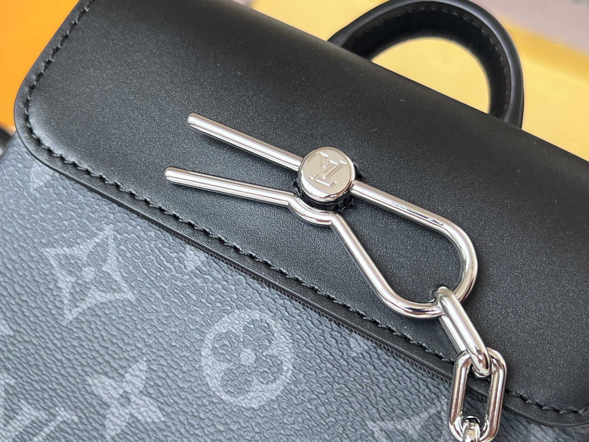 NO:200977,Original single-quality M82774 black flower Nano Steamer handbag, more details..., LV [top original single], louis vuitton19860909原单品质M82774黑花Nano Steamer 手袋,更多细节……,LV【顶级原单】,louis vuitton,Bag