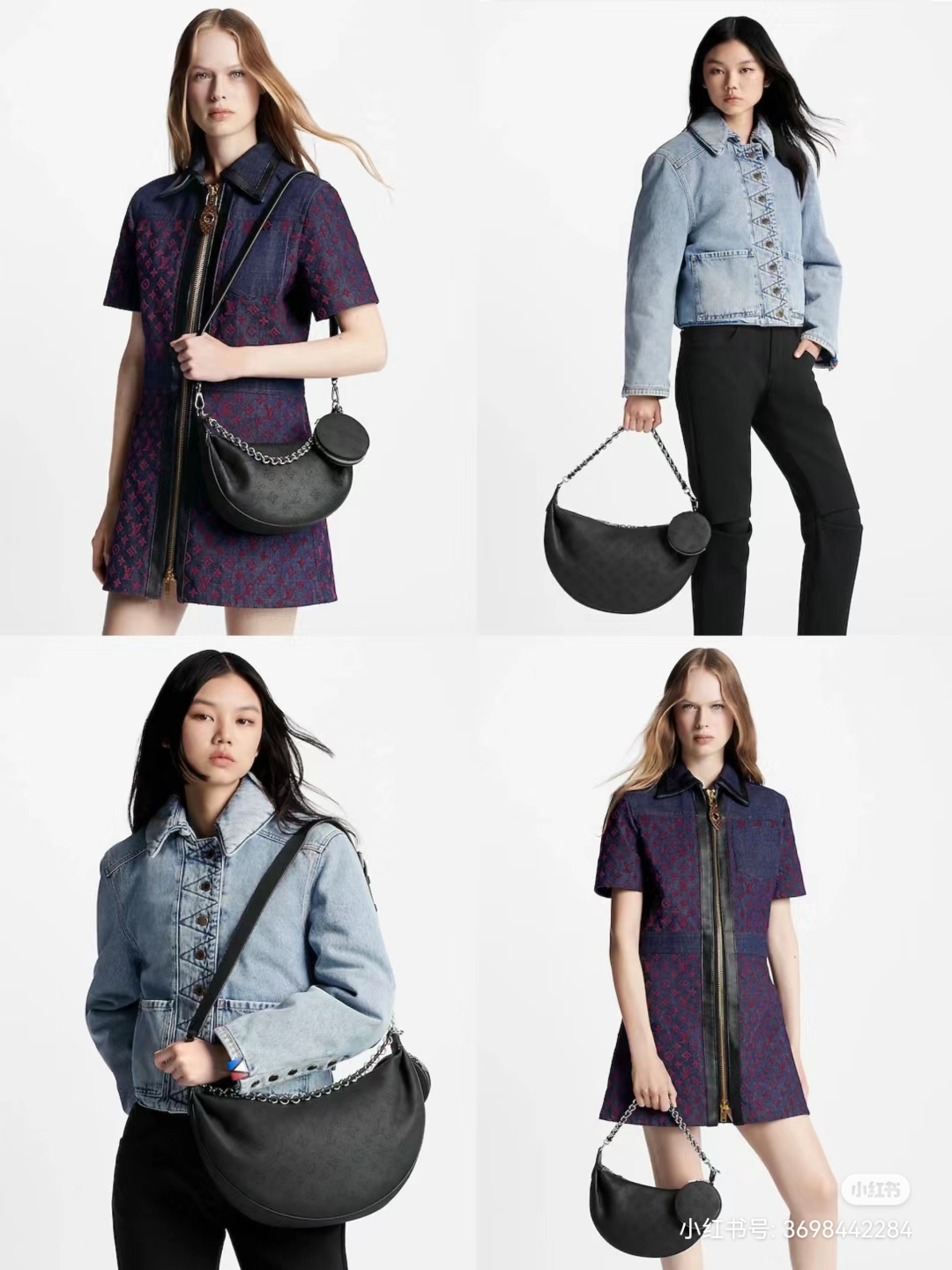 NO:201263,Original calf leather model M22819 black M22820 gray M22959 blue top-level original single Baia small hollow moon bag, this handbag is made of soft draped carved perforated cowhide leather, and is added to the Mahina series with a comfortable and close-fitting half-moon profile. Leather and metal braided handle combined with adjustable long shoulder straps to achieve shoulder and crossbody choices, and the coin wallet is rich in details. 26.0 x 17.0 x 7.5 cm (Length x Height x Width), LV [Top Original Single], louis vuitton, wallets, cowhide19860909原厂小牛皮型号M22819黑色 M22820 灰色 M22959蓝顶级原单 Baia 小号镂空月亮包,这款手袋取材柔软垂坠的镂花穿孔牛皮革,以舒适贴身的半月形轮廓加入 Mahina 系列.皮革和金属编织手柄结合可调节长肩带,实现肩背和斜挎选择,零钱包丰富细节.26.0 x 17.0 x 7.5 厘米 (长 x 高 x 宽),LV【顶级原单】,louis vuitton,wallets,cowhide,Bag