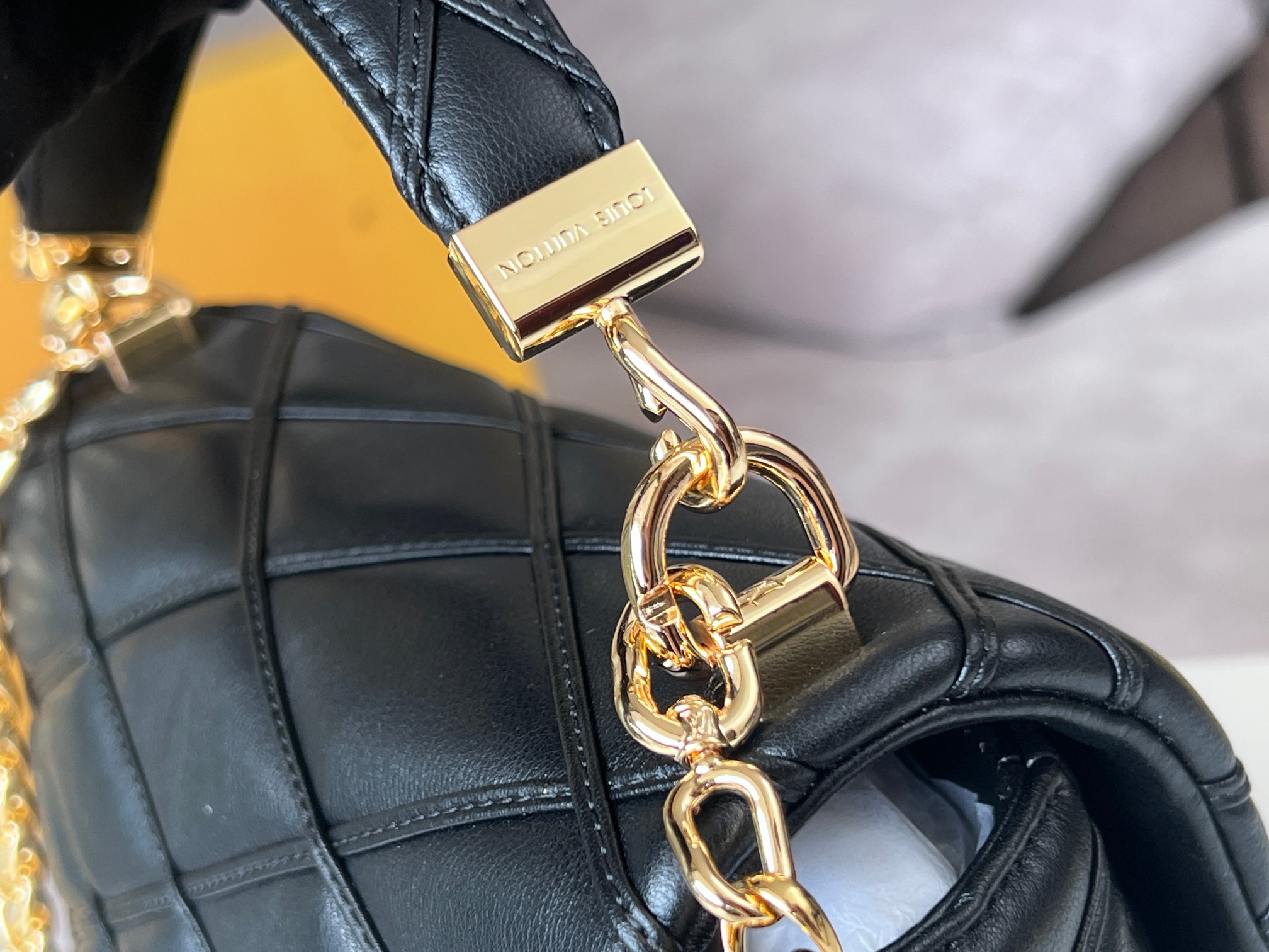NO:201123,Original single calf leather model [GO-14 Teist medium handbag] MM, M22891 black, more details..., LV [top original single], louis vuitton, cowhide19860909原单小牛皮型号【GO-14 Teist 中号手袋】MM,M22891黑色 ,更多细节……,LV【顶级原单】,louis vuitton,cowhide,Bag