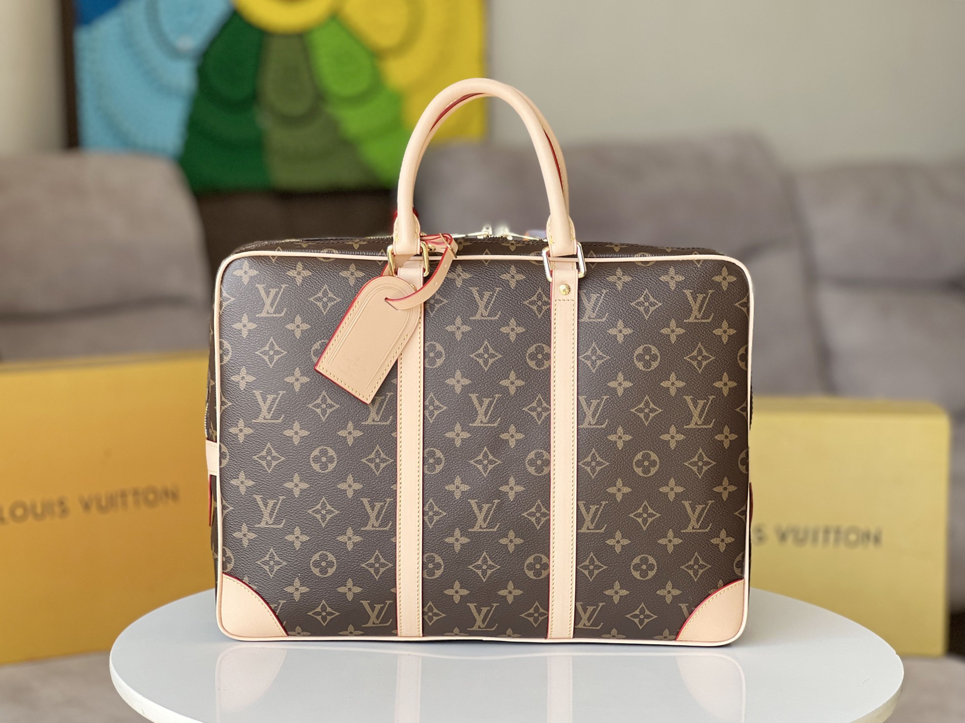 NO:200943,Top original single [Exclusive real photo N41124] Size 41x 31x 7cm integrates elegant design with functional practicality. The fashionable Damier Ebène canvas material, smooth leather ornament and comfortable and lightweight body make this classic style. Palladium vacuum plating, pure steel YKK zipper, original imported leather material, perfect details and free entry and exit of the counter, LV [top original single], louis vuitton19860909顶级原单【独家实拍N41124】尺寸41x 31x 7cm将优雅设计与功能实用性融于一体.时尚的Damier Ebène帆布材质、光滑的皮质佩饰以及舒适轻盈的包身造就了这一经典款式.钯金真空电镀,配纯钢YKK拉链,原厂进口皮料,细节完美随意出入专柜,LV【顶级原单】,louis vuitton,Bag