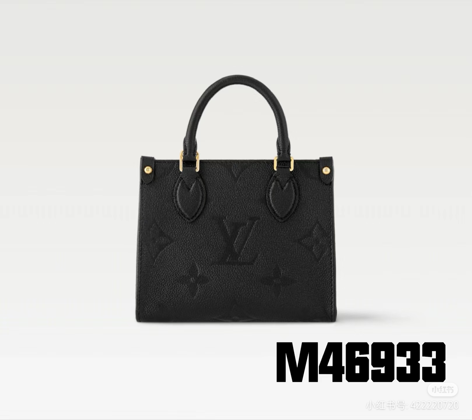 NO:201204,,Original single hardware, variable code chip M46993 black M47045 apricot color Top original single version OnTheGo BB handbag is Monogram Empreinte leather embossed Monogram pattern, highlighting the ingenious details with unique handle fixtures and rivet leather loops with corners. The exquisite configuration can accommodate smartphones and short wallets, and the removable and adjustable shoulder straps are convenient for shoulder back. 18.0 x 15.0 x 8.5 cm (Length x Height x Width),LV [Top Original Single],louis vuitton19860909,原单五金,变码芯片M46993黑色 M47045杏色 顶级原单本款 OnTheGo BB 手袋为 Monogram Empreinte 皮革压印 Monogram 图案,以别致手柄固定件和包角的铆钉皮革袢彰显匠心细节.玲珑构型可收纳智能手机和短款钱夹,可拆卸并调节的肩带方便肩背.18.0 x 15.0 x 8.5 厘米 (长 x 高 x 宽),LV【顶级原单】,louis vuitton,Bag