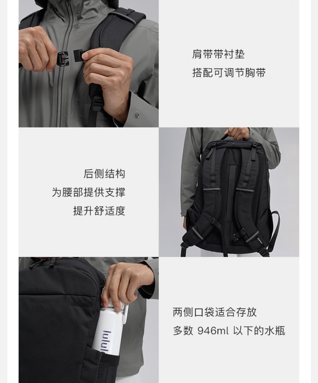 g网1180 Triple-Zi层拉链背包,越南代工厂出货 9