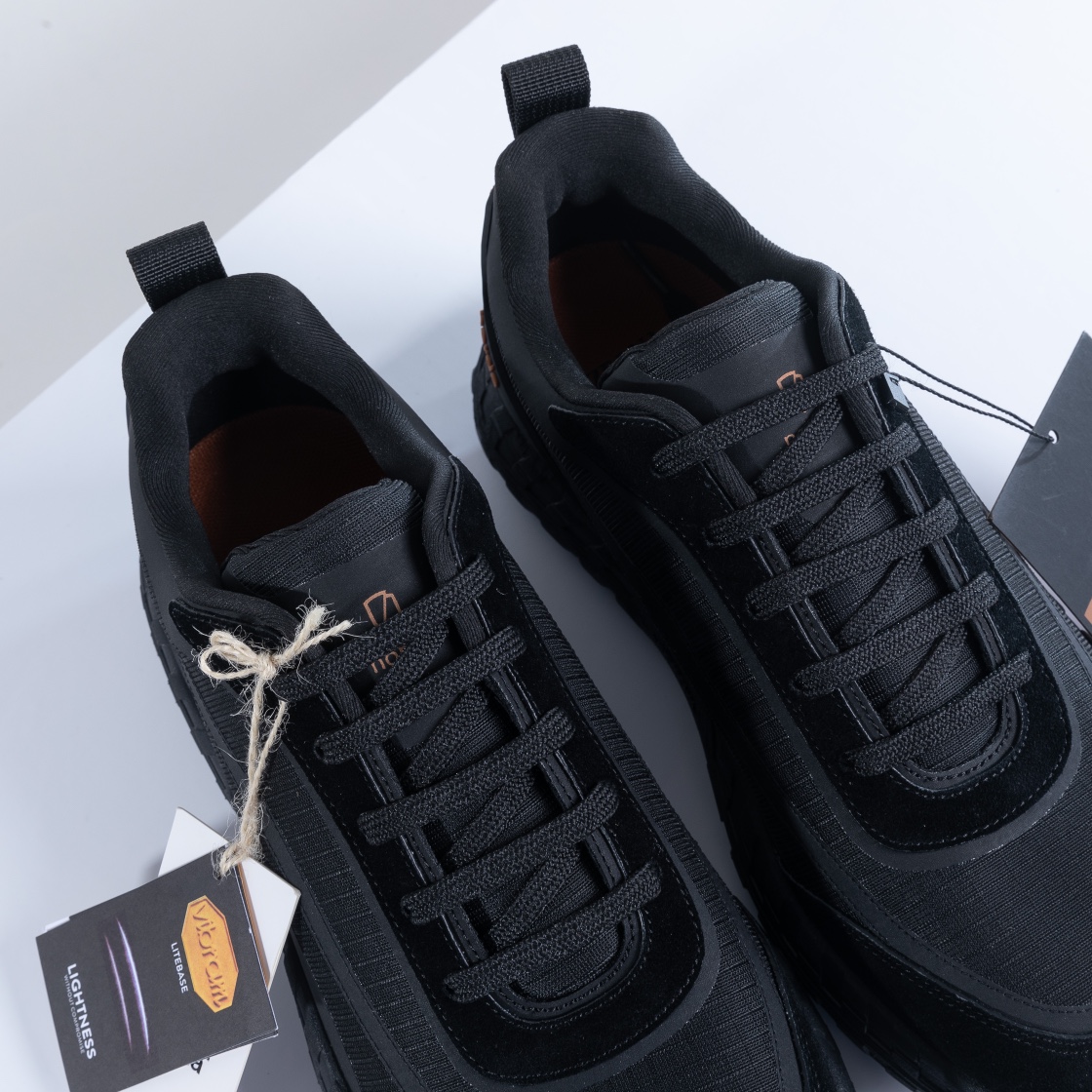 480Ermenegildo Zegna Ermenegildo Zegna Otoño/Invierno Zapatillas deportivas acolchadas impermeables 
