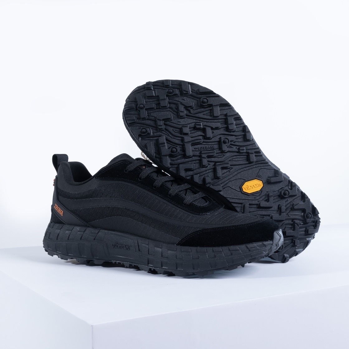 480Ermenegildo Zegna Ermenegildo Zegna Otoño/Invierno Zapatillas deportivas acolchadas impermeables 